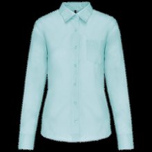 Camisa popelina polialgodón mujer Ice Mint Xs