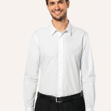 Camisa Tejido de popelina hombre White S