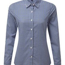 Camisa Vichy cuadros grandes Navy / White Xs