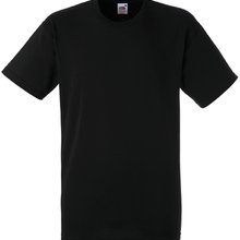 Camiseta de algodón estilo clásico Black S