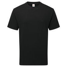 Camiseta de algodón orgánico corte clásico Black S