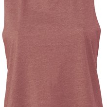 Camiseta Corte corto y holgado mujer Heather Mauve S