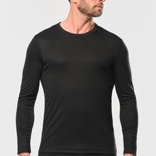 Camiseta interior cuello redondo Black Xxs