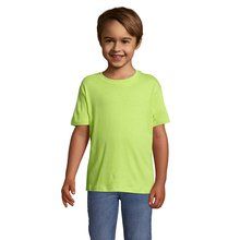 Camiseta Niño 150g Manga Corta Apple Green 10 Años