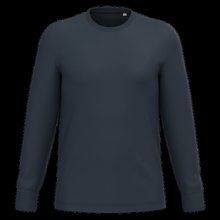 Camiseta orgánica manga larga unisex Navy Blue Xs