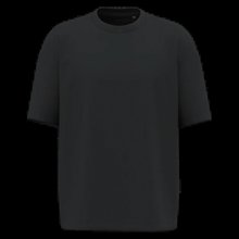 Camiseta oversize unisex Black Xs
