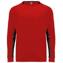 Camiseta de Portero Manga Larga Bicolor Rojo/Negro M