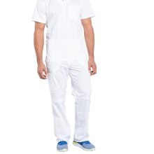 Camiseta Sanitaria 3 bolsillos White Xxs