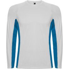 Camiseta técnica manga larga Blanco/Royal S