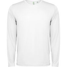 Camiseta técnica de manga larga unisex Blanco Xs