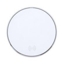 Cargador inalámbrico de aluminio y bambú Blanco