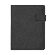 Carpeta  A4 con bloc extraíble Negro