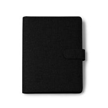 Carpeta A5 con bloc y cierre magnético Negro