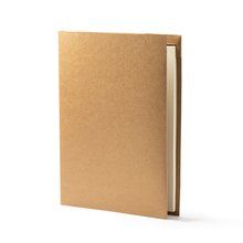 Carpeta de cartón con bloc extraíble Crudo