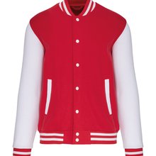 Cazadora Béisbol infantil Red / White 6/8 Ans