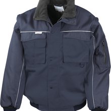 Cazadora mangas extraíbles Navy S