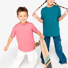 Camiseta infantil de algodón orgánico Antique Rose 4/6 Ans