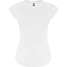 Camiseta Técnica Mujer Entallada Blanco S
