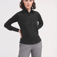 Camisa Non-Iron mujer Black Xs