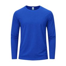 Camiseta Adulto Manga Larga Azul S