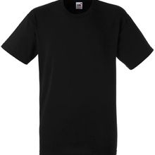 Camiseta de algodón estilo clásico Black S