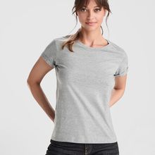 Camiseta Holgada Manga Dobladillo