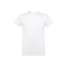 Camiseta Tubular Hombre Algodón 190g/m² Blanco L