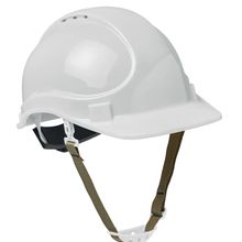 Casco para constructor en ABS Blanco