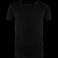 Camiseta algodón orgánico infantil Black 2/4 Ans