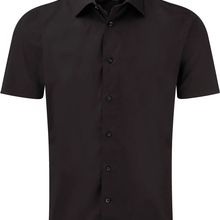 Camisa entallada hombre Black S