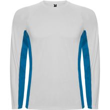Camiseta técnica manga larga Blanco/Royal S