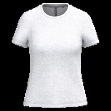 Camiseta manga corta mujer algodón Ash Heather S