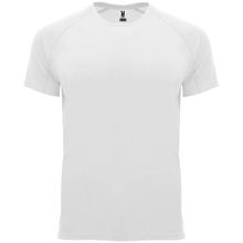 Camiseta técnica manga corta cuello redondo Blanco S