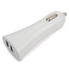 Cargador Coche Doble USB Bl