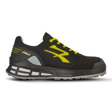 Calzado de seguridad con puntera y suela anatómica Black / Yellow 36 Eu