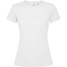 Camiseta técnica entallada para mujer Blanco S