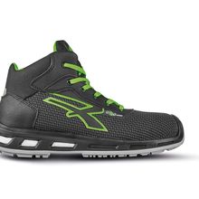 Calzado de seguridad ergonómico Black / Green 36 Eu