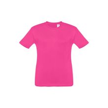 Camiseta Infantil Algodón 100% Rosa 10