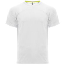 Camiseta Técnica Unisex Manga Ranglán Blanco Xs