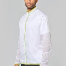 Cazadora ultraligera resistente al agua Transparent White Xs
