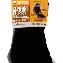 Calcetines cortos pack de 3 pares Blanc / Noir / Grey 36/41 Eu