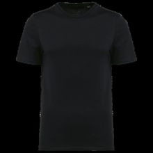 Camiseta algodón cuello redondo hombre Black S