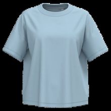 Camiseta algodón orgánico oversize mujer Aquamarine Xxs/Xs
