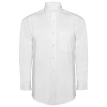 Camisa Hombre con Bolsillo Blanco S