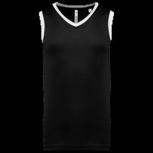 Camiseta de baloncesto para hombre Black / White S