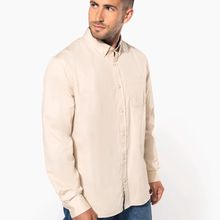 Camisa de algodón con bolsillo y cuello con botones Angora Xs