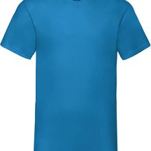 Camiseta hombre cuello de pico Azur Blue S