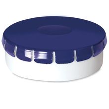 Caja con caramelos de menta sin azúcar 10gr Azul