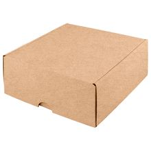 Caja de cartón automontable Kraft