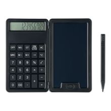 Calculadora con tableta LCD de 5 pulgadas y lápiz óptico Negro